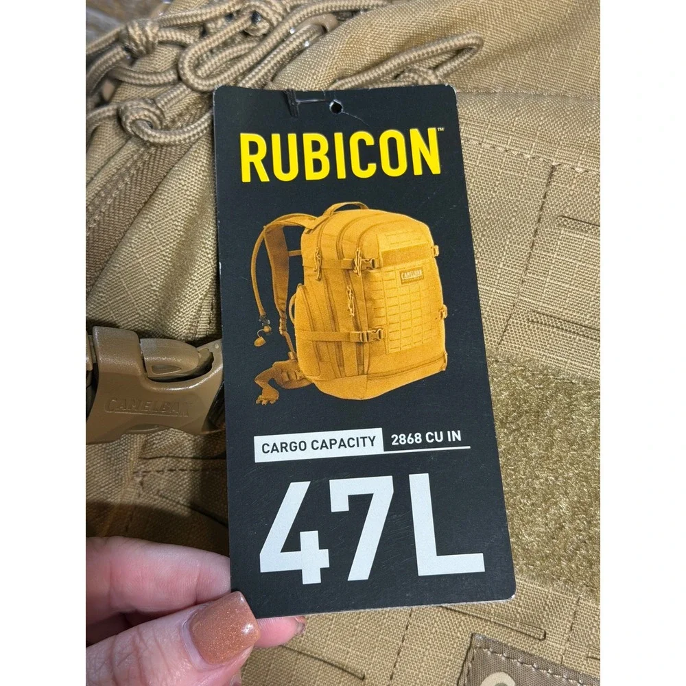 CamelBak Rubicon Hydration Pack Unisex 47L Coyote New Tactical MOLLE Backpack
